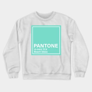 pantone 13-5412 TCX Beach Glass Crewneck Sweatshirt